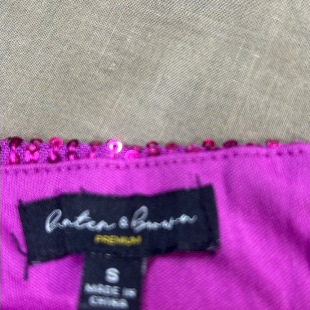 Fuchsia Sequin pants- Sparkling - image 5